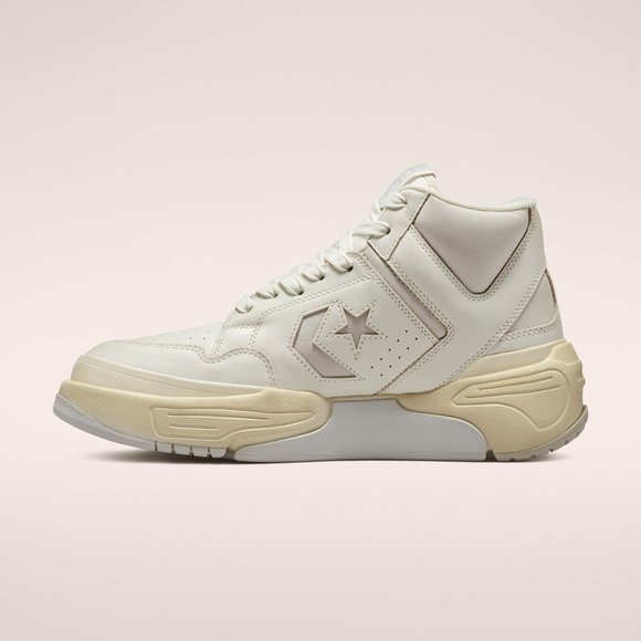 NIB Converse Weapon CX Mid Vintage white Antarctica Egret 171557C US Mens 12/13 - Picture 2 of 9